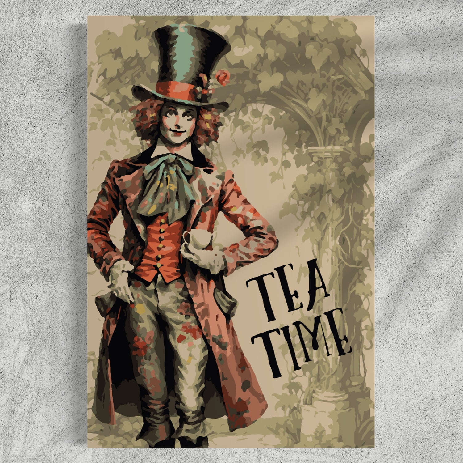Vintage Tea Time - Paint By Numbers Kit