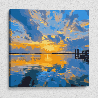 Florida Bay - Paint by Numbers Kit