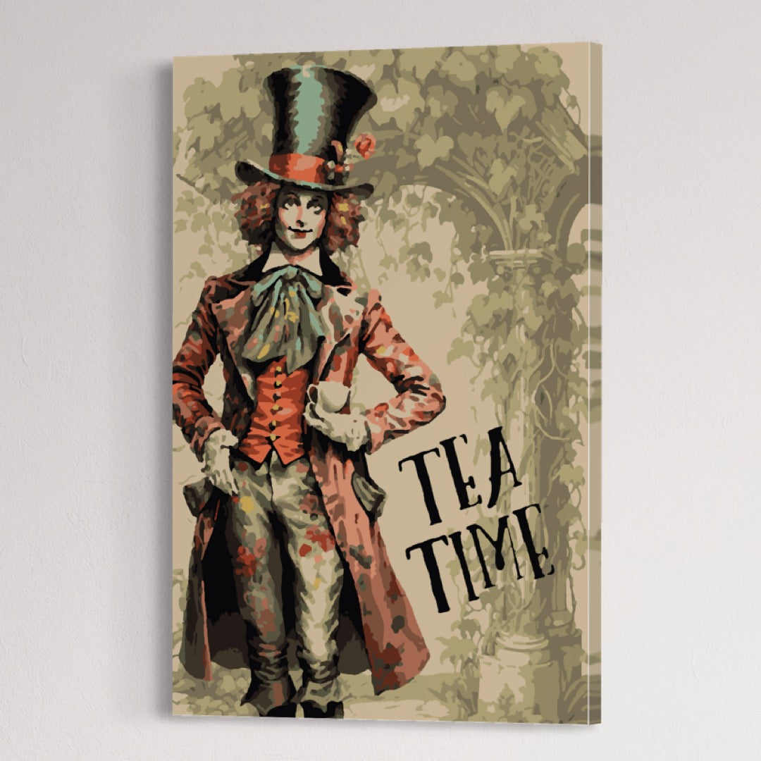 Vintage Tea Time - Paint By Numbers Kit