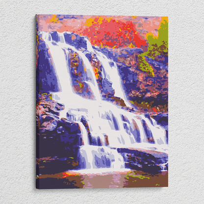 Waterfall in Duluth-  Paint By Numbers Kit