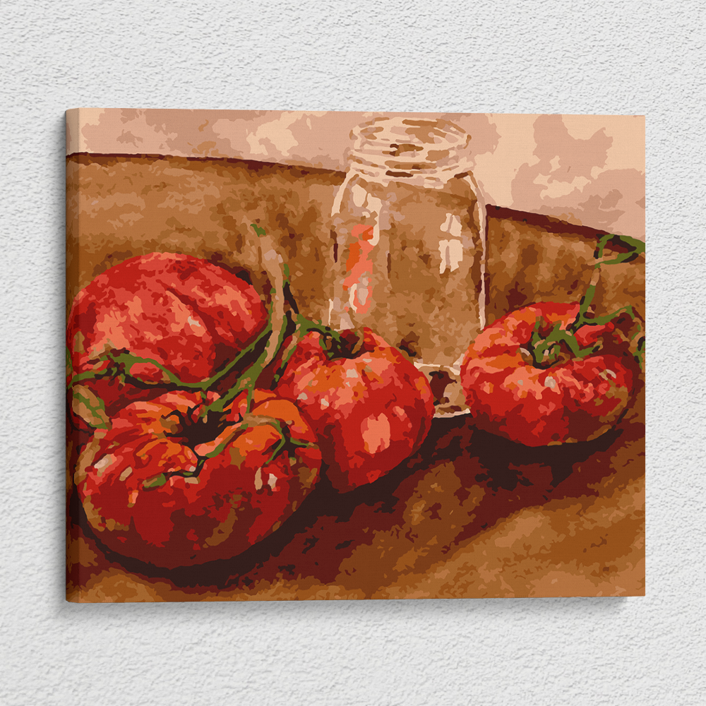 Heirloom Tomatoes - Paint By Numbers Kit