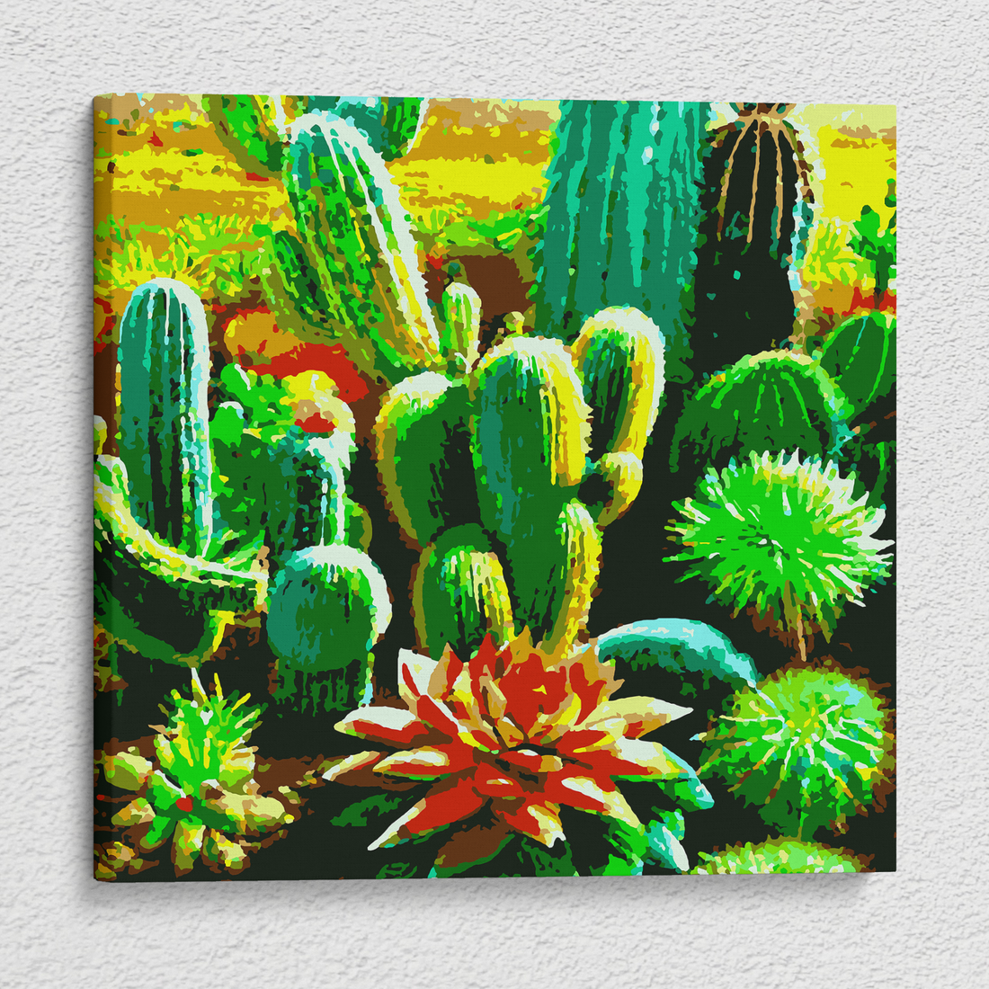 Succulent Garden (3 of 4) Paint by Numbers Kit