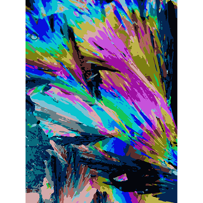 Crystal Formation - Paint By Numbers Kit