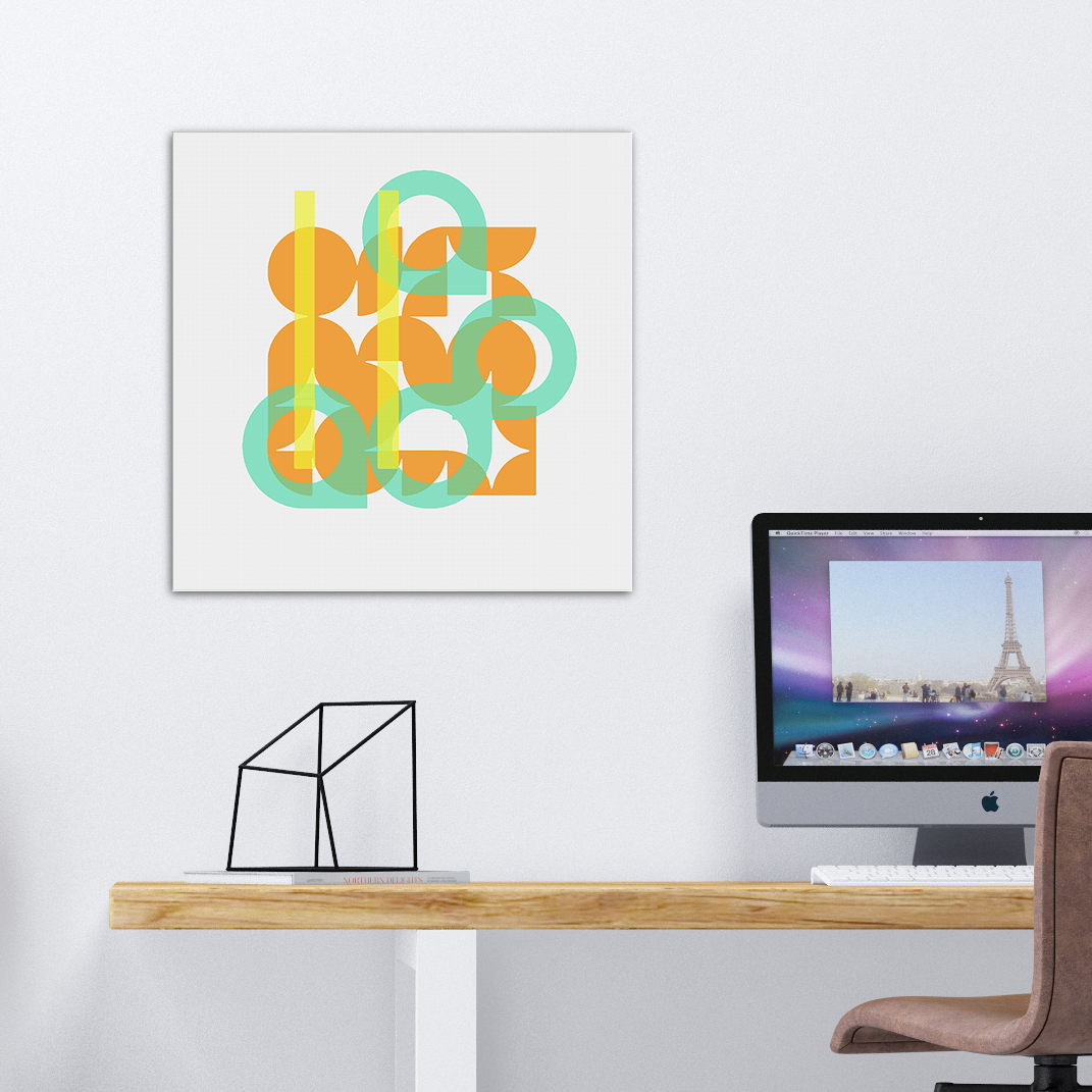 Abstract Shapes - Paint By Numbers Kit