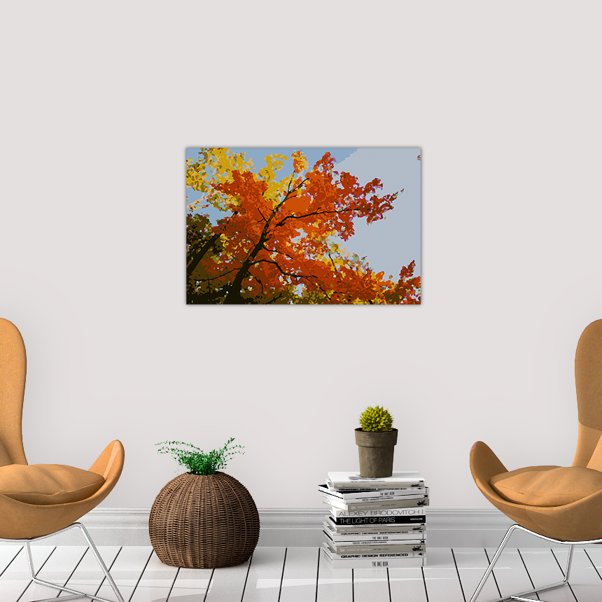 Fall Tree - Paint By Numbers Kit